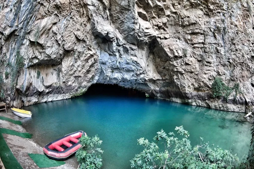 Side: Button Houses & Underground Lake Experience