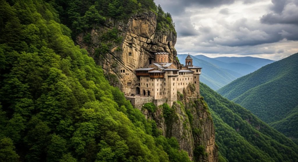 Circuit de 4 jours d'Istanbul à Trabzon Monastère de Sümela