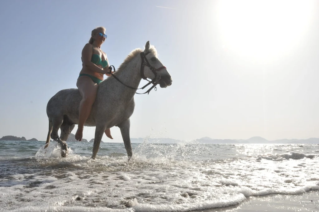 Fethiye Denizde At Turu