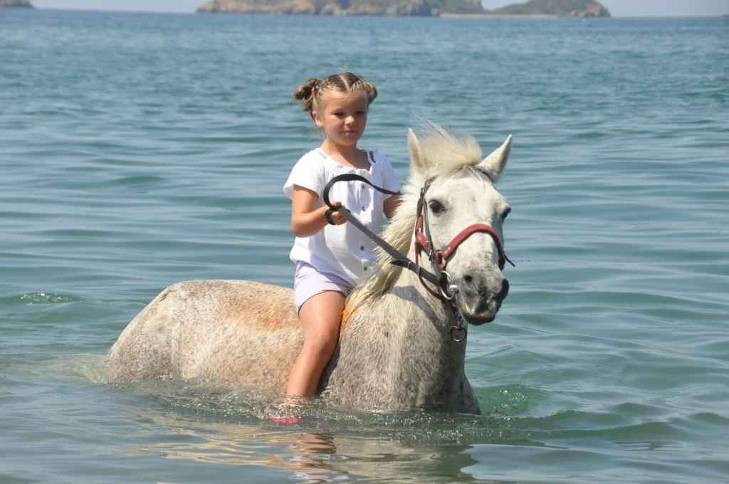 Fethiye Denizde At Turu