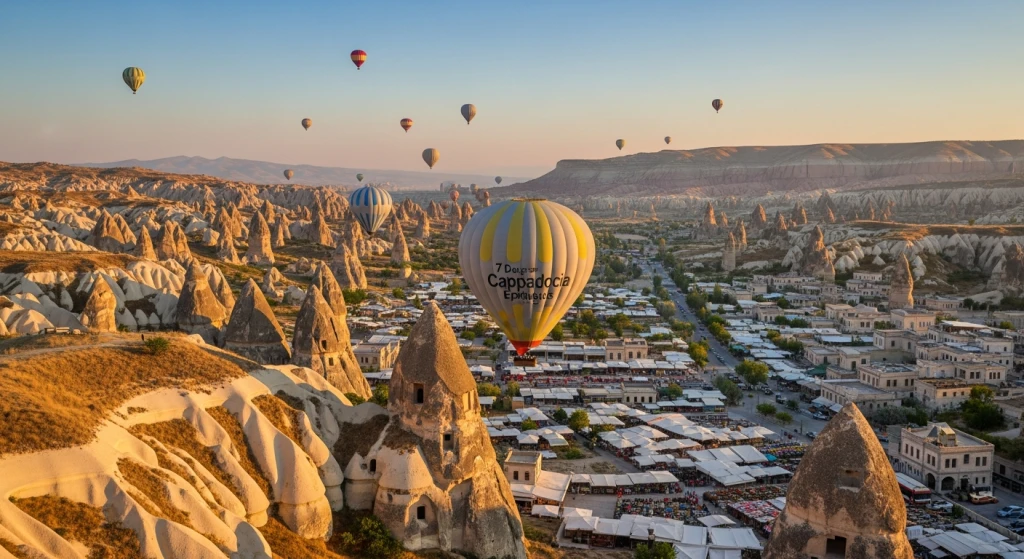 هفت روز کاپادوکیا، پاموکاله، افسس با پرواز