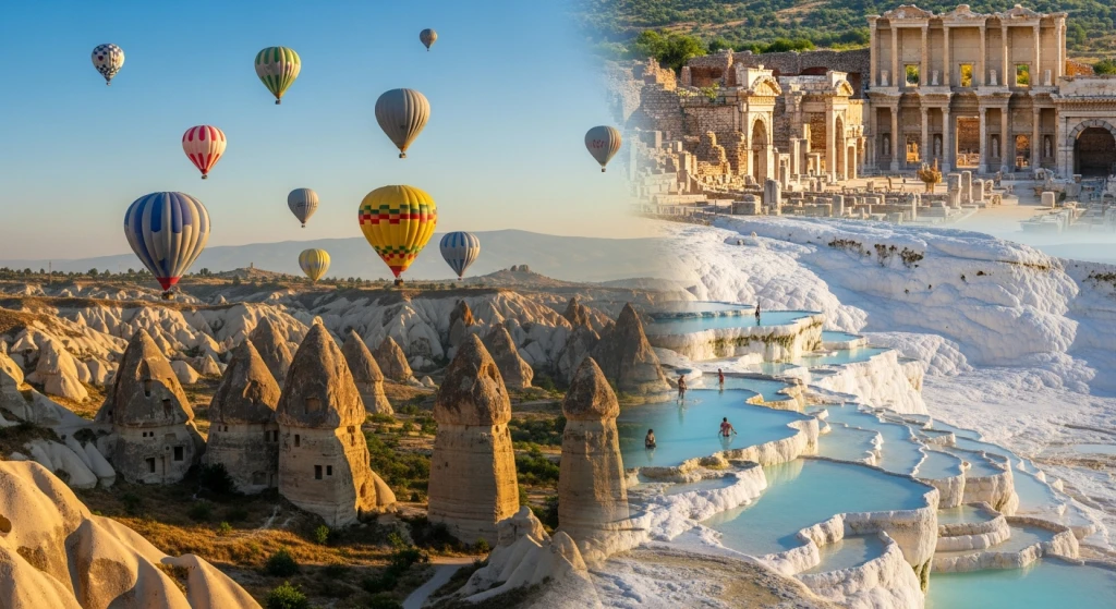 هفت روز کاپادوکیا، پاموکاله، افسس با پرواز
