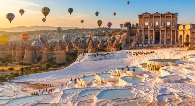 7 Days Cappadocia, Pamukkale, Ephesus by Flight
