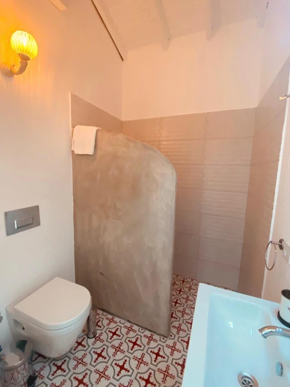 Alaçatı Çarşı içi 3 yatak odalı, havuzlu taş villa 4