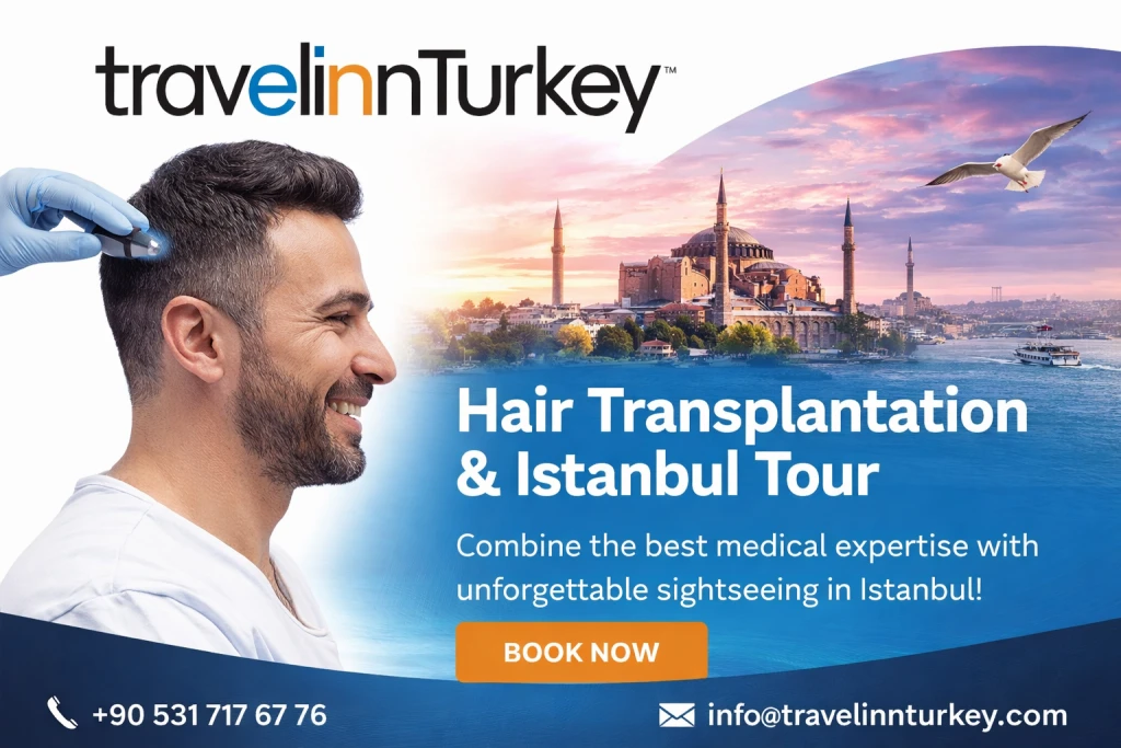 Transplantacija kose sa ekskluzivnim iskustvom uIstanbulu u 4 dana, 3 noći