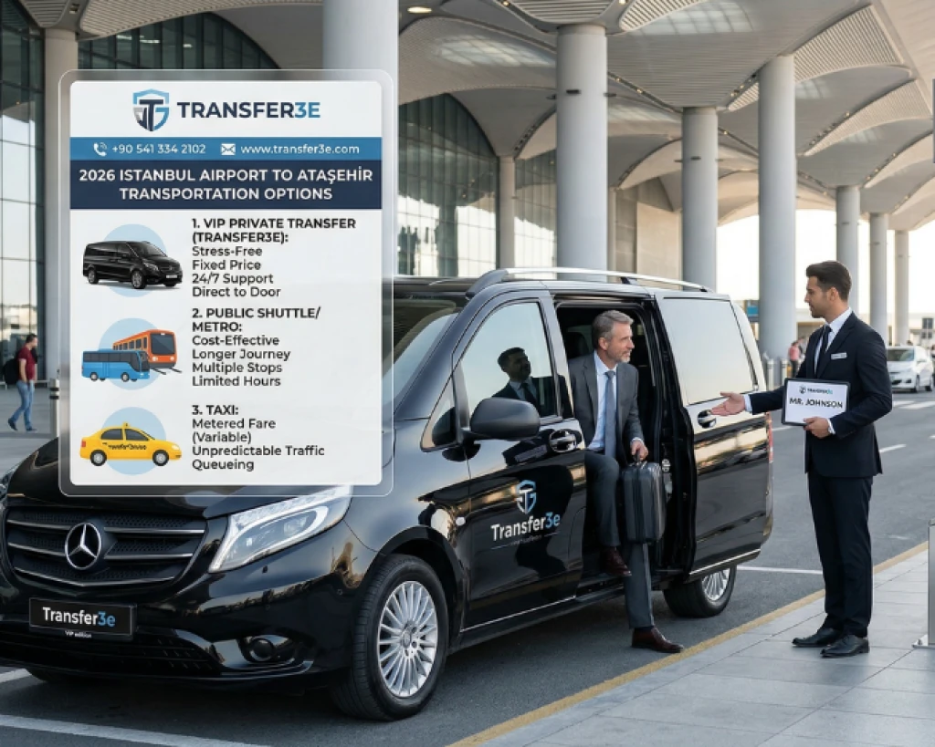 Aerodrom Istanbul (IST) do Atašehira