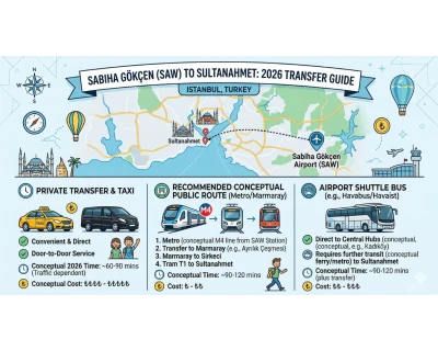 Sabiha Gökçen (SAW) nach Sultanahmet: 2026 Transferleitfaden