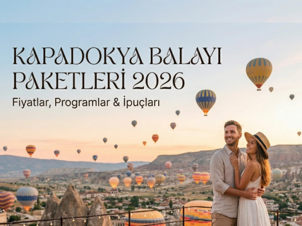 Kapadokya Balayı Paketleri 2026 | Fiyatlar, Programlar ve İpuçları