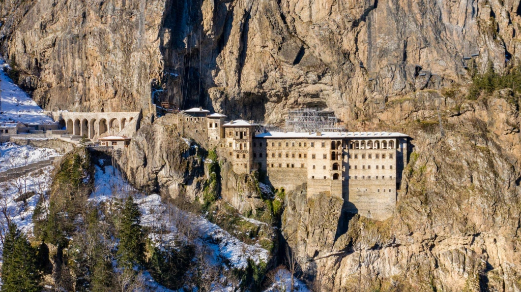 Circuit de 4 jours d'Istanbul à Trabzon Monastère de Sümela