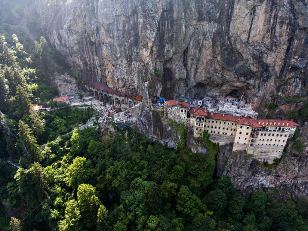 Circuit de 4 jours d'Istanbul à Trabzon Monastère de Sümela