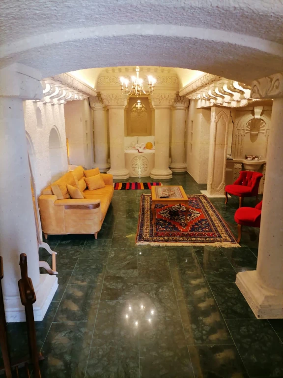 카파도키아 허 honeymoon 아부 하얏트 킹 스위트