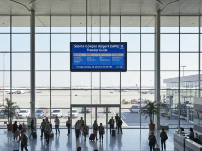 Sabiha Gökçen Havalimanı (SAW) Transfer Rehberi – Tüm Seçenekler