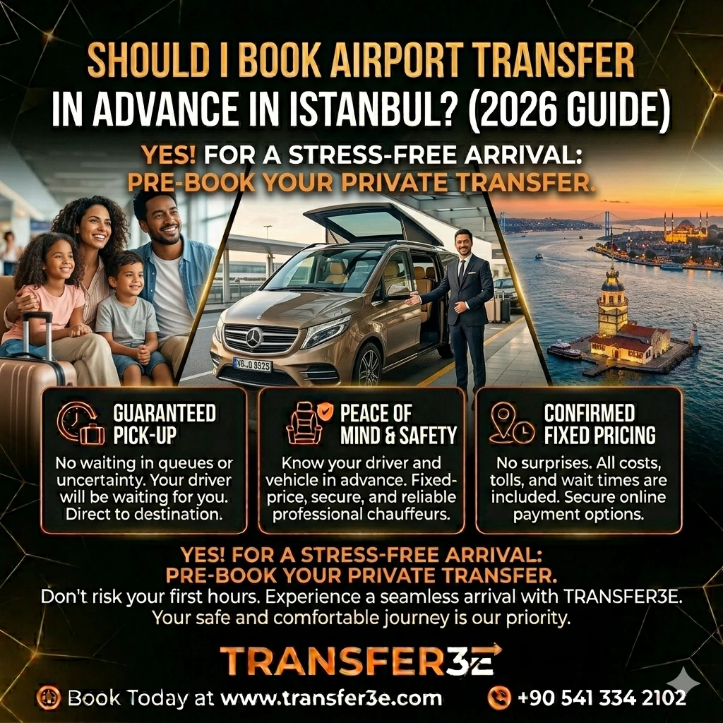 Ar trebui să rezerv un transfer de aeroport în avans în Istanbul? (Ghid 2026)