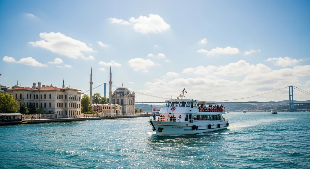 Öğle Boğaz Turu: İstanbul Boğazı Tekne Gezisi