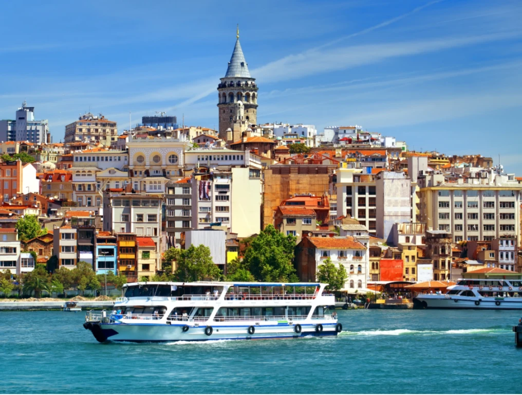 Öğle Boğaz Turu: İstanbul Boğazı Tekne Gezisi