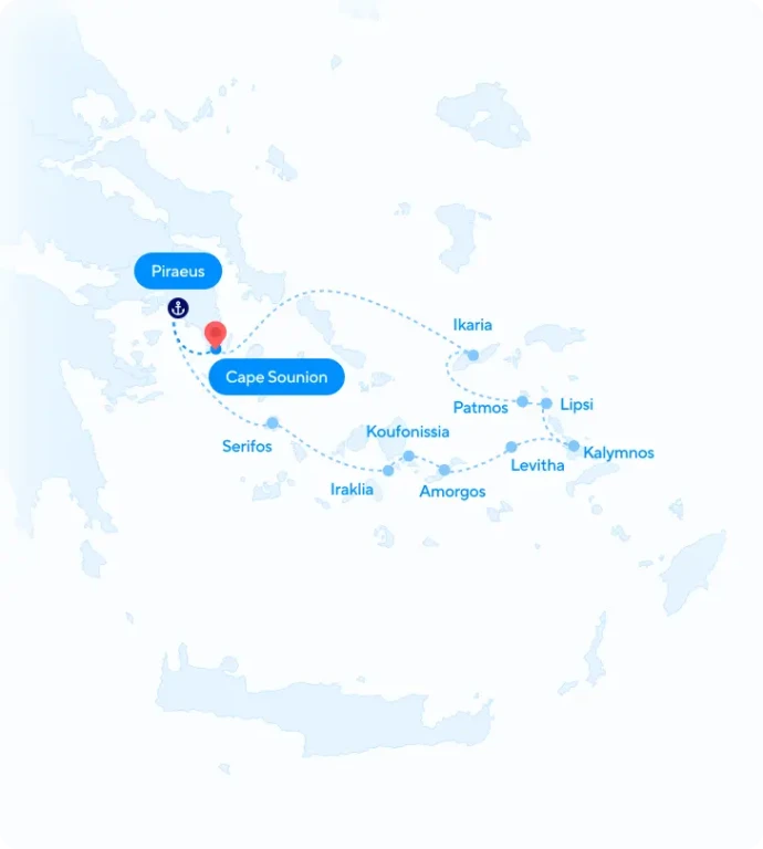 Unexplored Greece: Aegean Islands Cruise