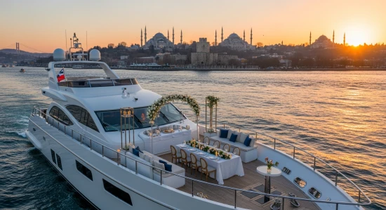 ボスポラスプライベートヨットクルーズ - 特別なイベントのためのカスタマイズ