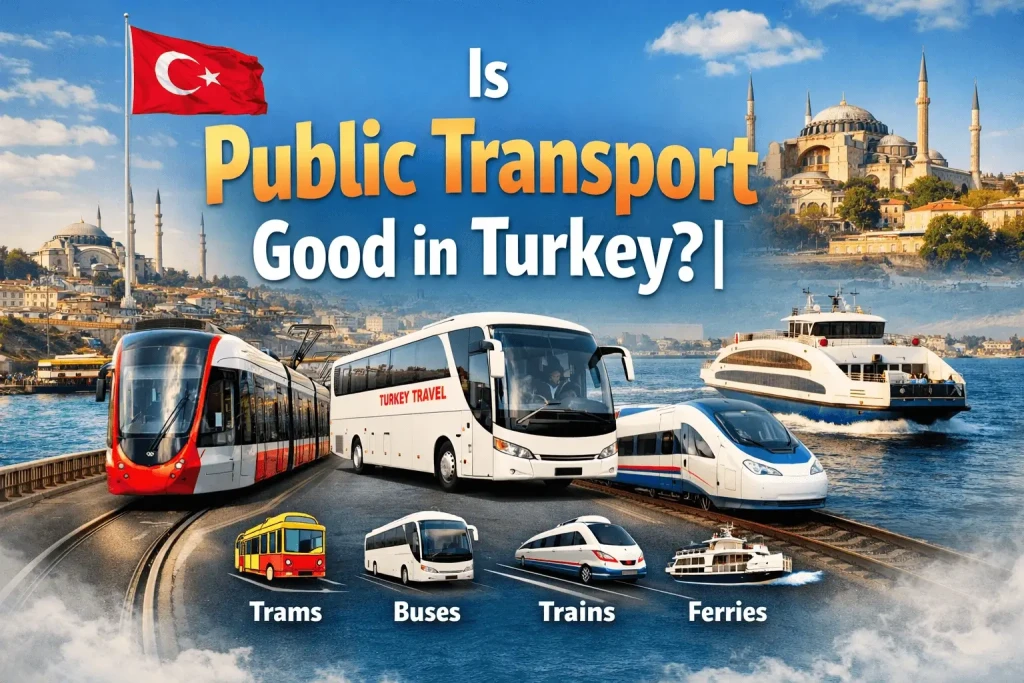 Il trasporto pubblico è buono in Turchia?