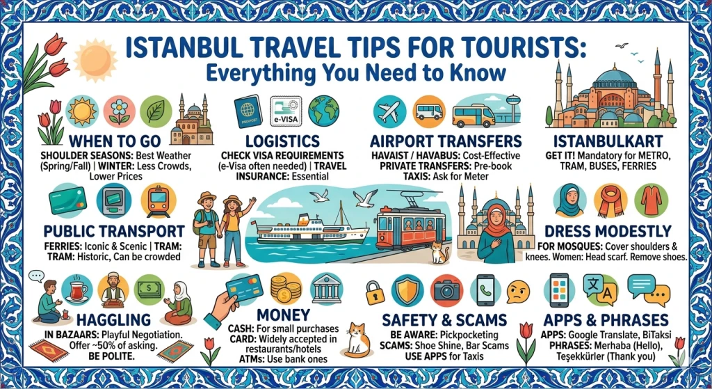 Tips Perjalanan Istanbul untuk Wisatawan Segala yang Perlu Anda Ketahui (Panduan 2026)