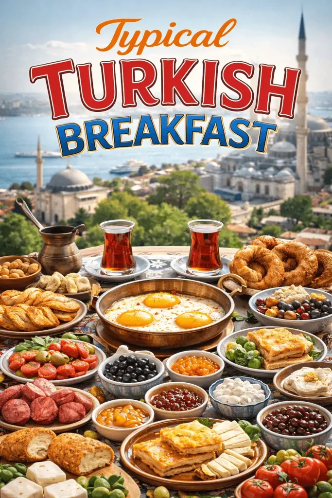 ¿Cuál es un desayuno turco típico?