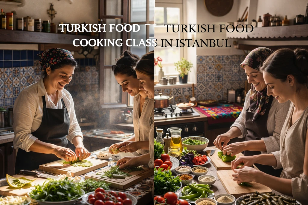 Turkish Food Cooking Class in Istanbul