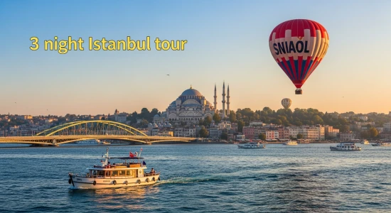 3 Gece İstanbul Şehir Turu