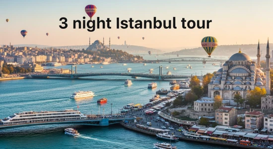 3 Gece İstanbul Şehir Turu