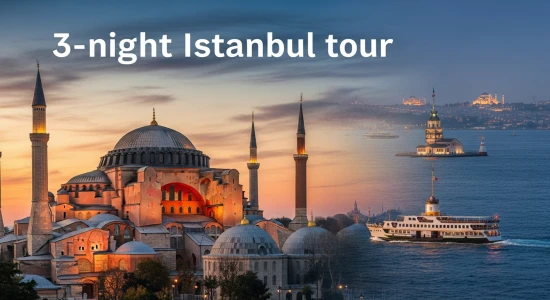 3 Gece İstanbul Şehir Turu