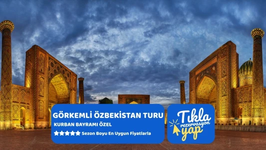 Görkemli Özbekistan İpek Yolunun İncisi - THY ile 25 Mayıs Hareket (Kurban Bayramı Özel) 