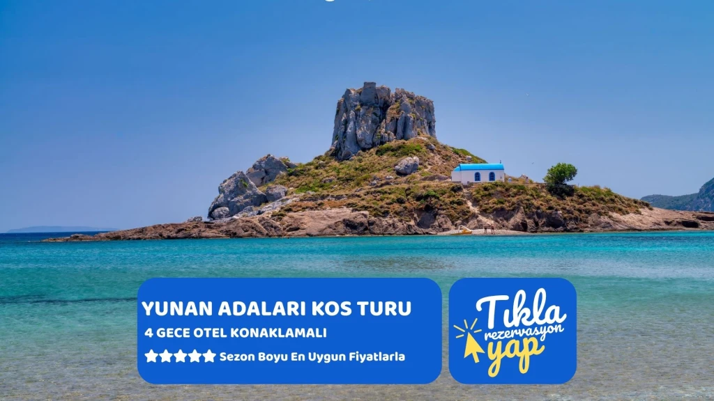 Comfort  Kos Turu 4 Gece 5 Gün | Kapı Vizesi İmkanı |