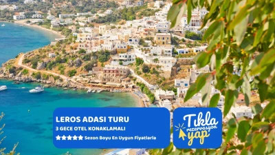 Prime Leros Turu  3 Gece 4 Gün |  Kapı Vizesi İmkanı