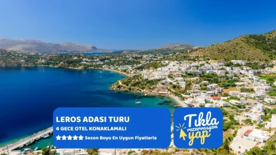 Comfort LerosTuru 4 Gece 5 Gün | Kapı Vizesi İmkanı |