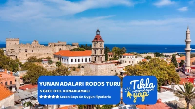 Comfort Rodos Turu 5 Gece 6 Gün | Kapı Vizesi İmkanı