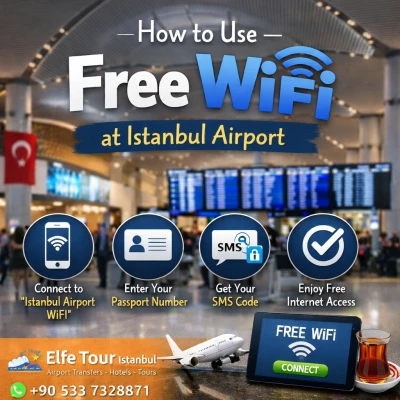 Comment utiliser le WiFi gratuit à l'aéroport d'Istanbul