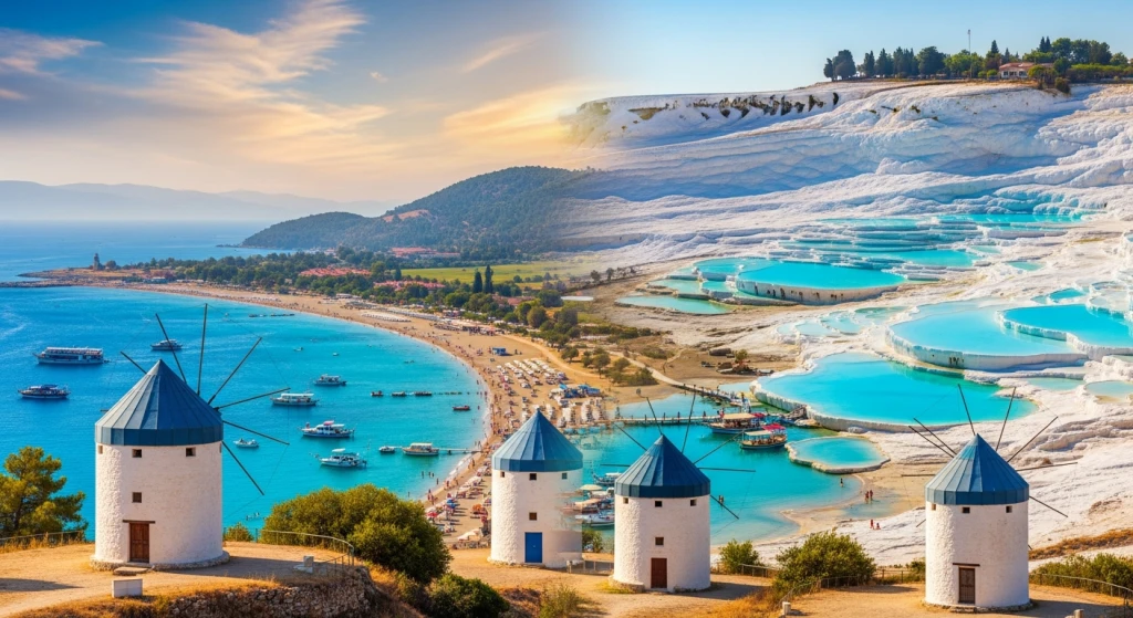 Çeşme Alaçatı Kuşadası Pamukkale Turu