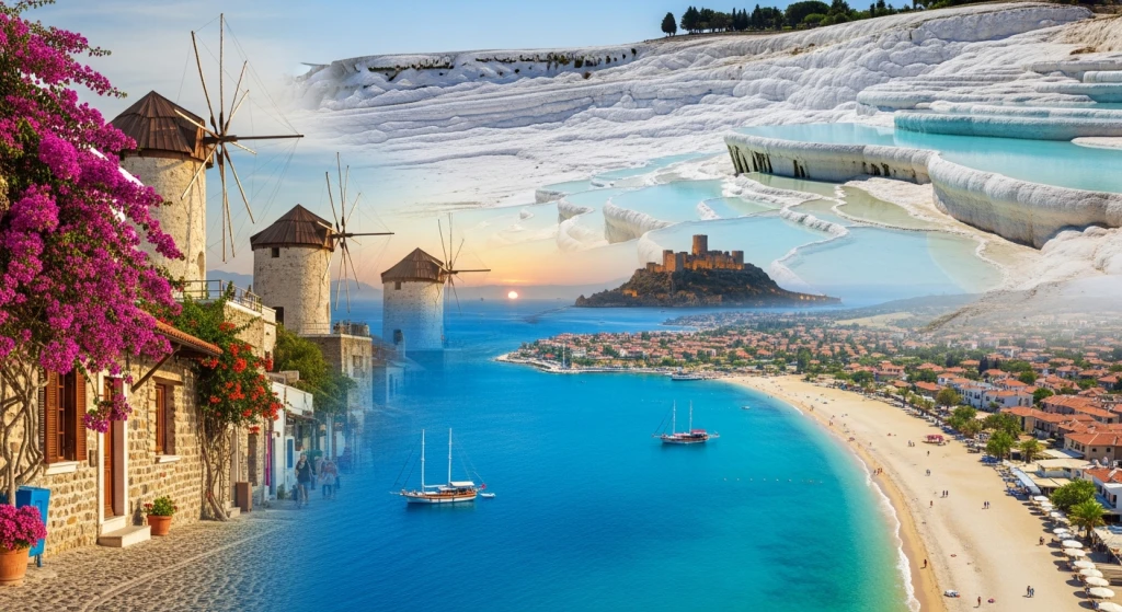 Çeşme Alaçatı Kuşadası Pamukkale Turu