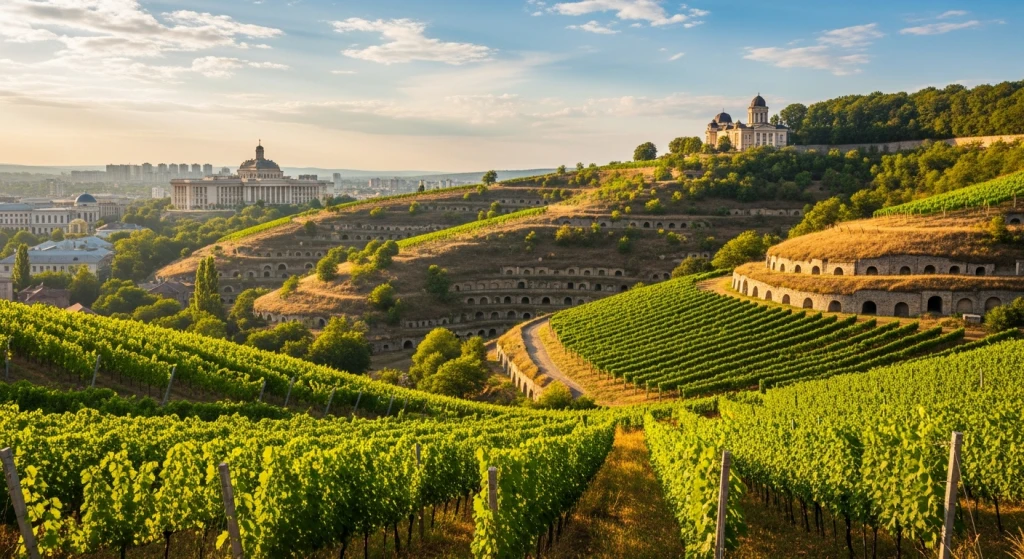 Wine cellars and the land of republics, Chișinău
