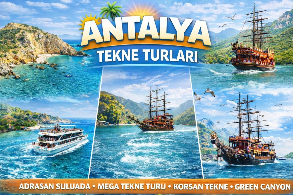 Antalya Tekne Turu 2026 | En İyi Rotalar, Fiyatlar ve Tavsiyeler