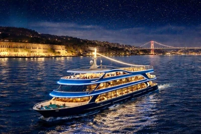 Bosphorus Night Cruises → Sunset, dinner & skyline views