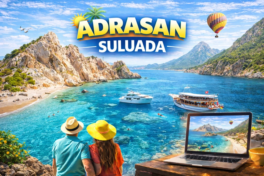 Adrasan Suluada Tekne Turu 2026 | Türk Maldivleri Antalya & Kemer Transferli Güncel Fiyatlar