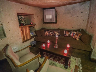 Kapadokya Balayı Minia Cave 603 | Özel Havuzlu Mağara Suite