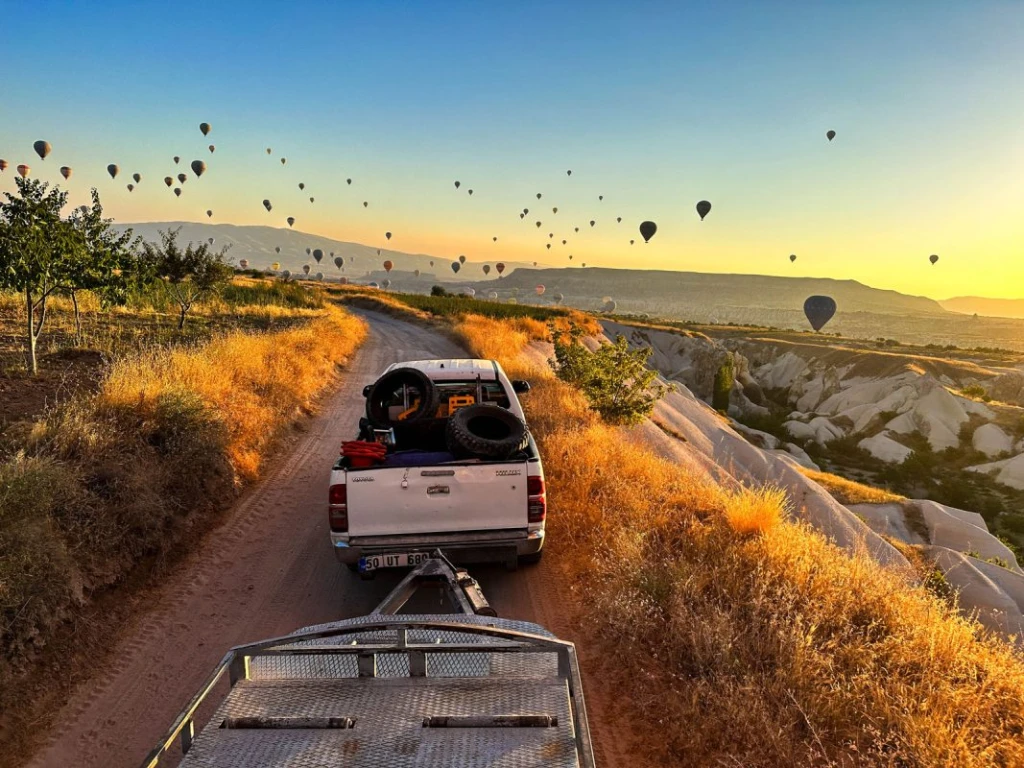 괴레메 열기구 타기