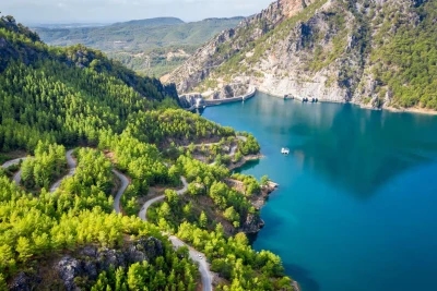 Side: Green Canyon Lake Cruise & Mountain Escape