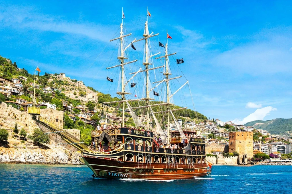 Alanya Pirate Boat Trip: All-Inclusive Coastal Adventure & Foam Party