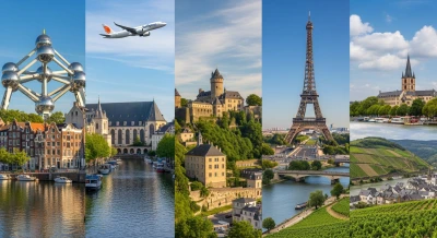 Ankara Departure Magnificent Triple Benelux France Germany Tour with Sunexpress for 7 Nights Spring...