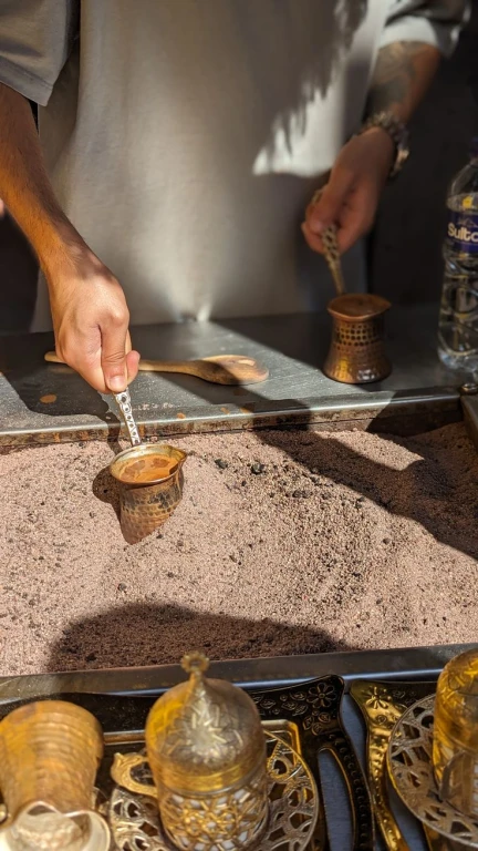 Istanbul: Sand Brewed Turkish Coffee Workshop in Old Town