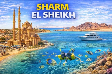 Vizesiz Sharm El Sheikh Turu | 4 Gece Her Şey Dahil Otel Konaklamalı Extra Turlar Dahil ( Başka Ödem...