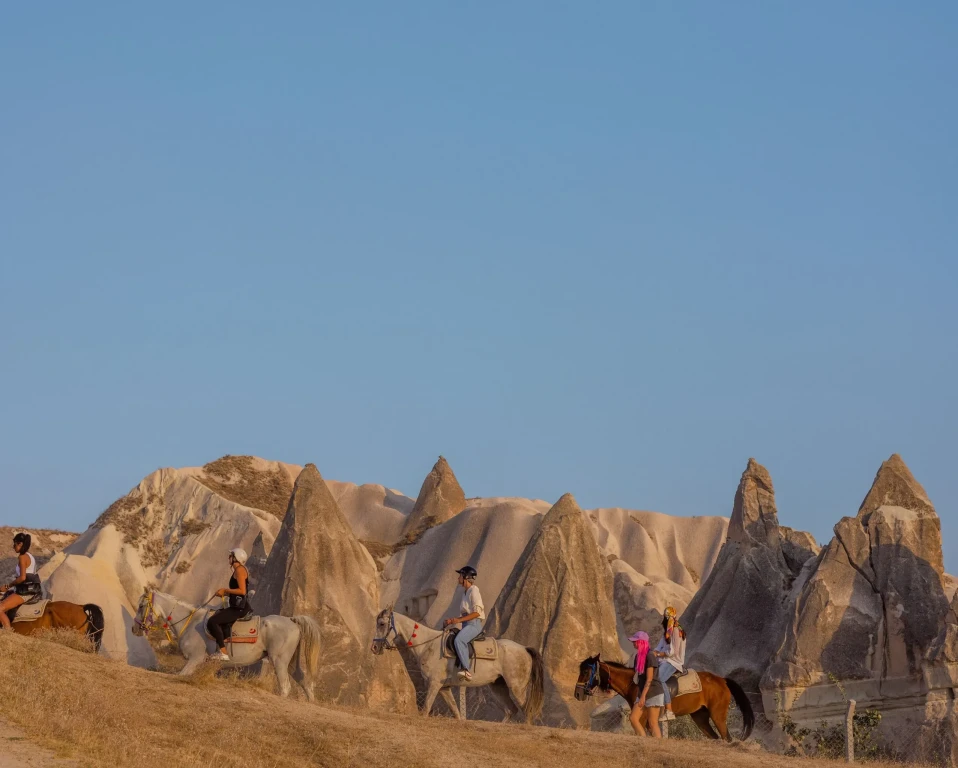 Kapadokya At Turu Sunset