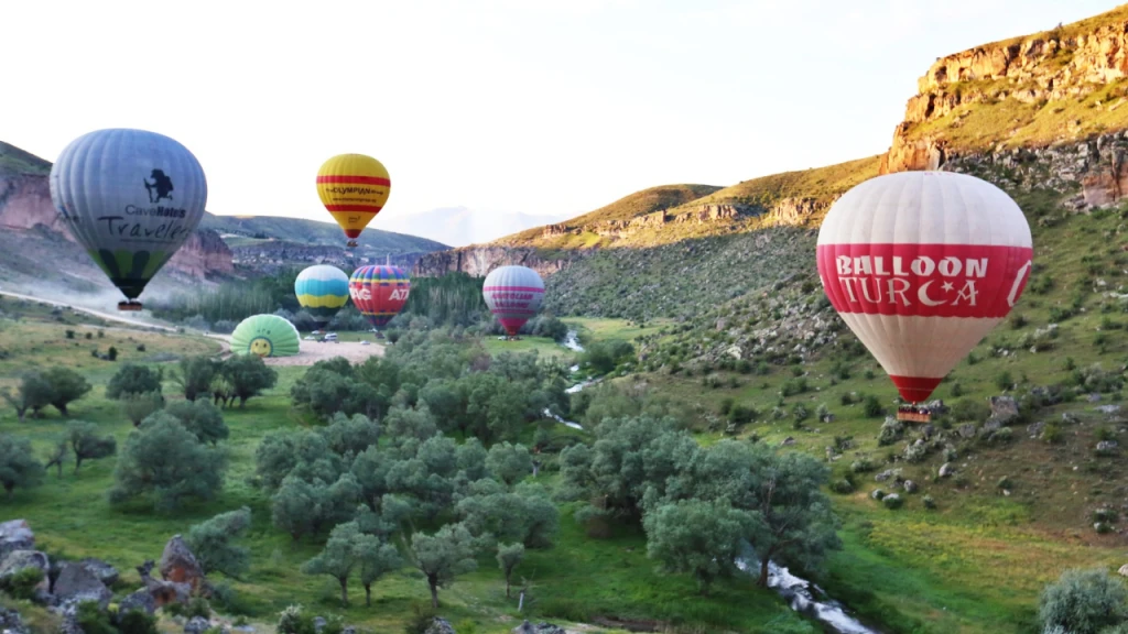 Kapadokya Ihlara Vadisi Balon Uçuşu