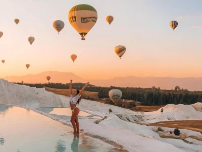Pamukkale Experience the Majestic Balloon Flight